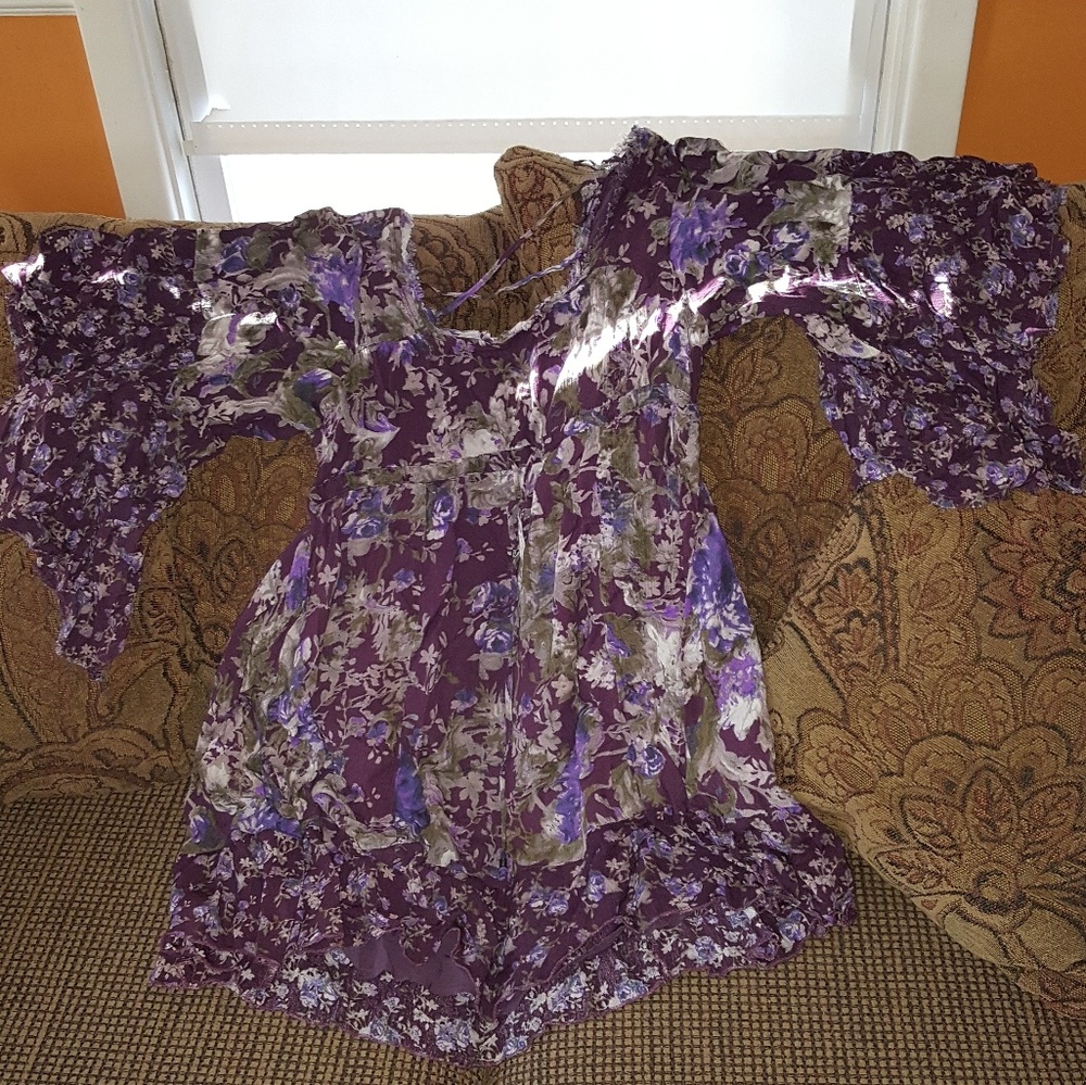 *SOLD* FP Heart of Gold Mini Dress - Picture 6 of 7